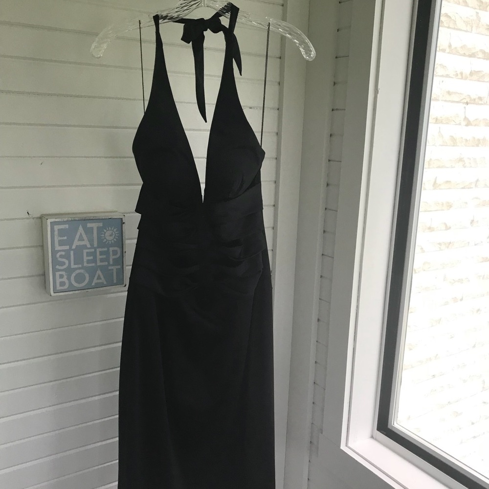 Cache black cocktail dress